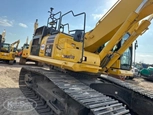 Used Komatsu in yard